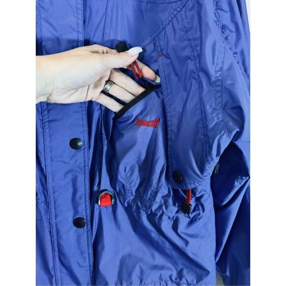 Vintage Marker LTD Vertical Ski/Snow Blue Jacket W/Detachable Hood Women’s 6 - Picture 2 of 14